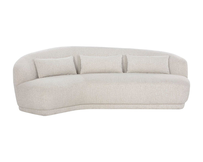 Sunpan Soraya Sofa - Dove Cream