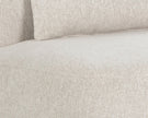 Sunpan Soraya Swivel Armless Chair - Dove Cream Clearance