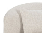 Sunpan Soraya Swivel Armless Chair - Dove Cream Clearance