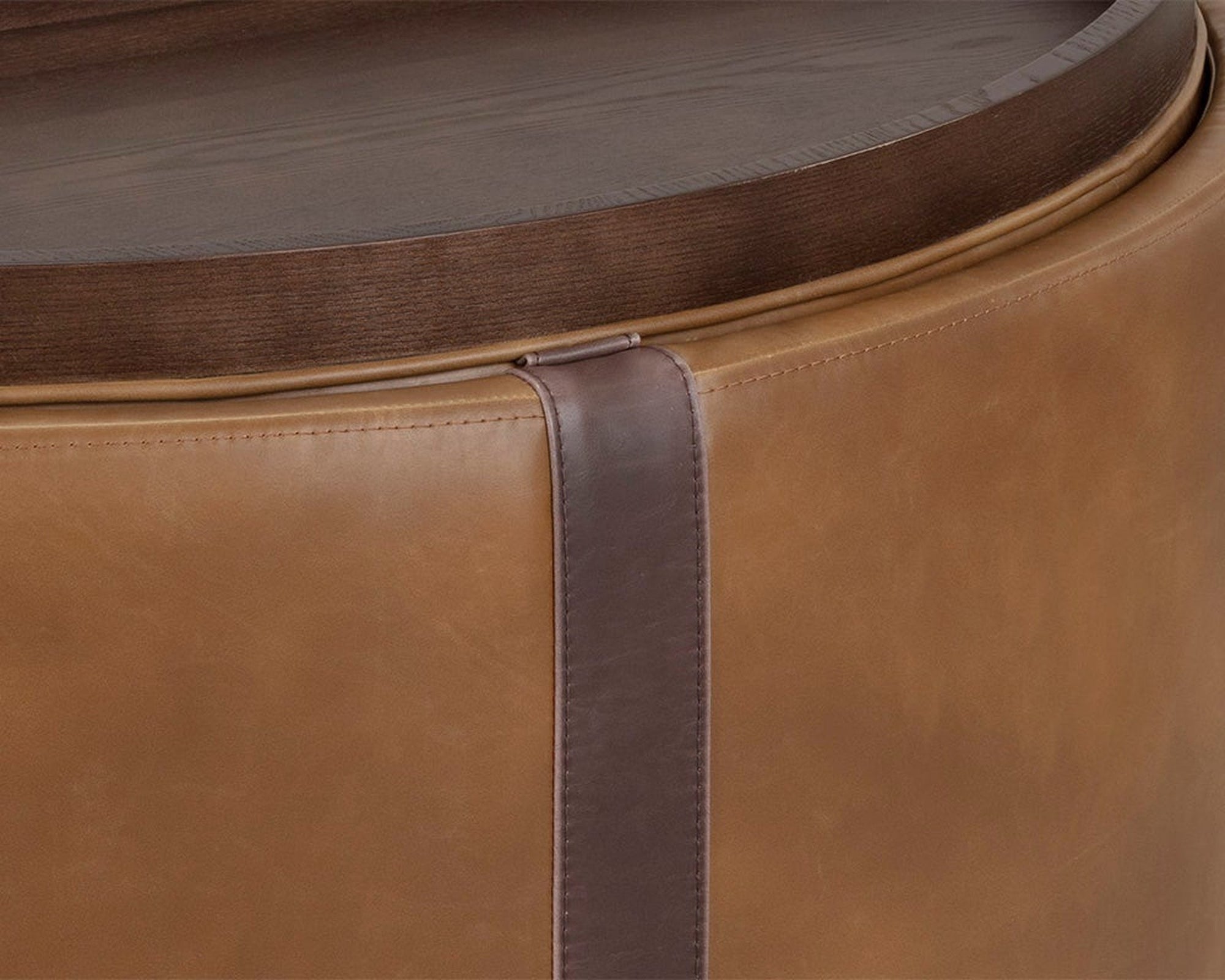 Sunpan Borelli Wheeled Storage Ottoman