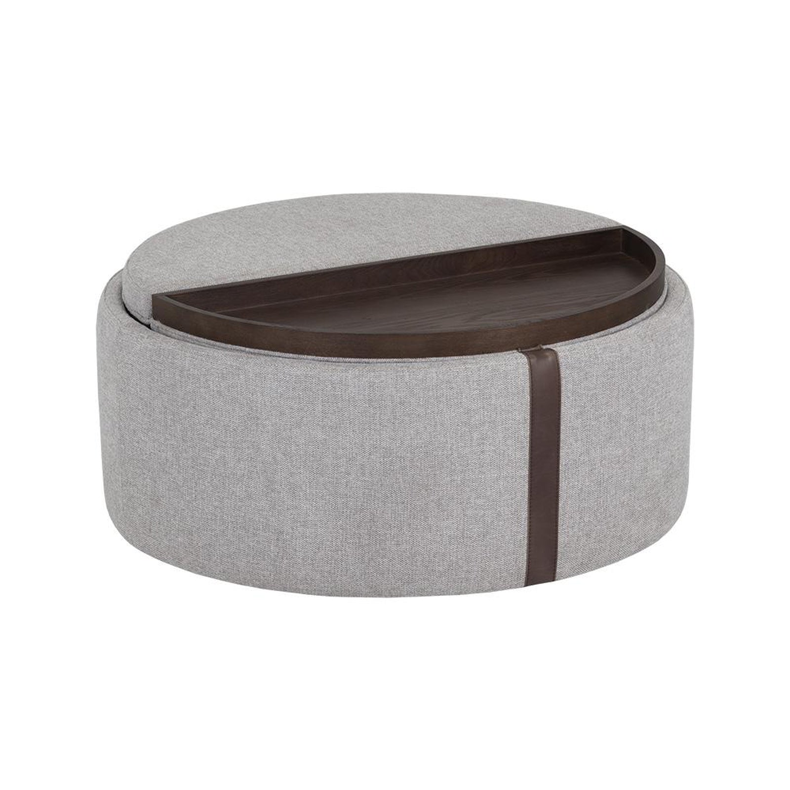 Sunpan Borelli Wheeled Storage Ottoman