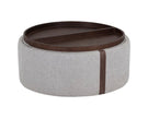 Sunpan Borelli Wheeled Storage Ottoman