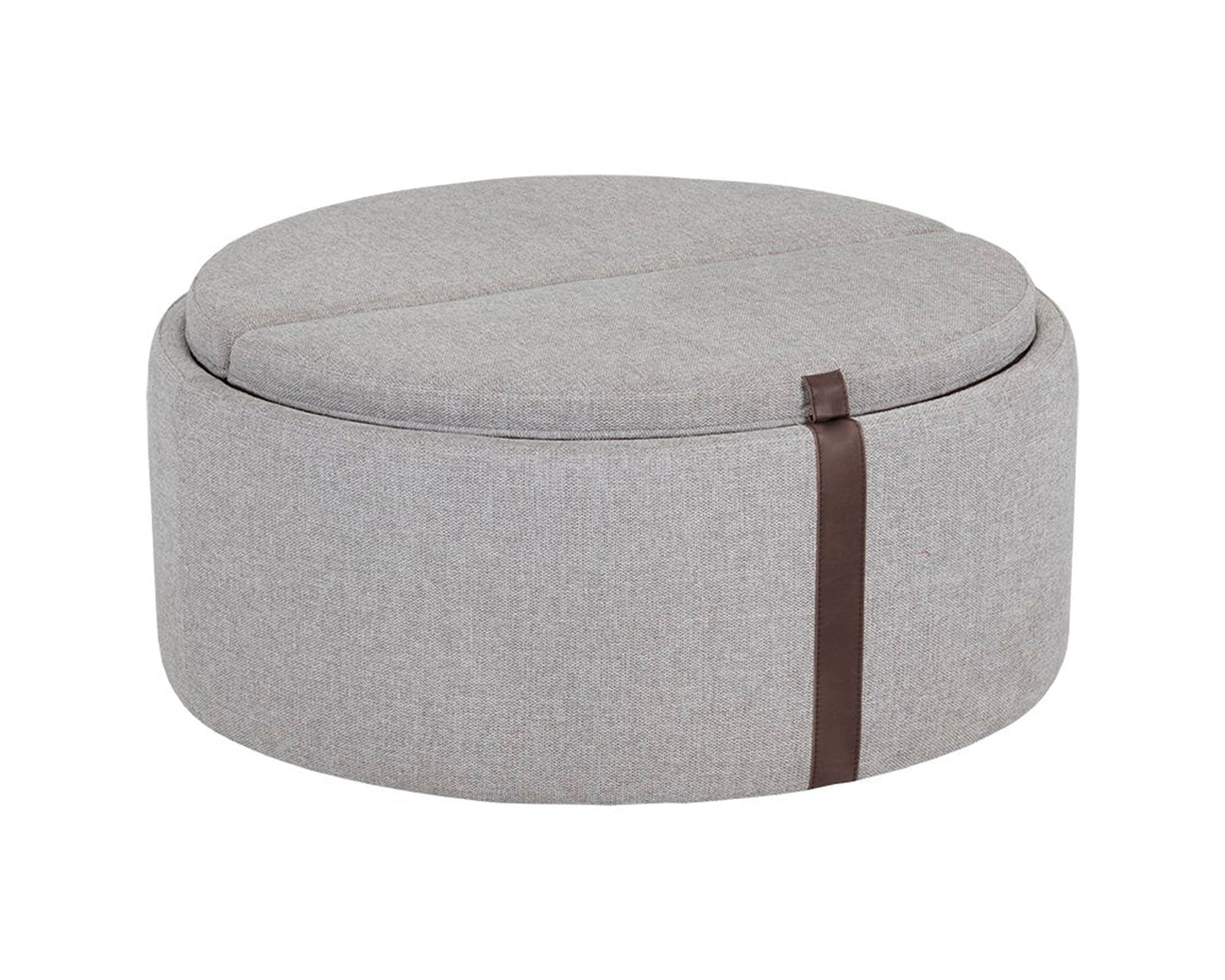 Sunpan Borelli Wheeled Storage Ottoman