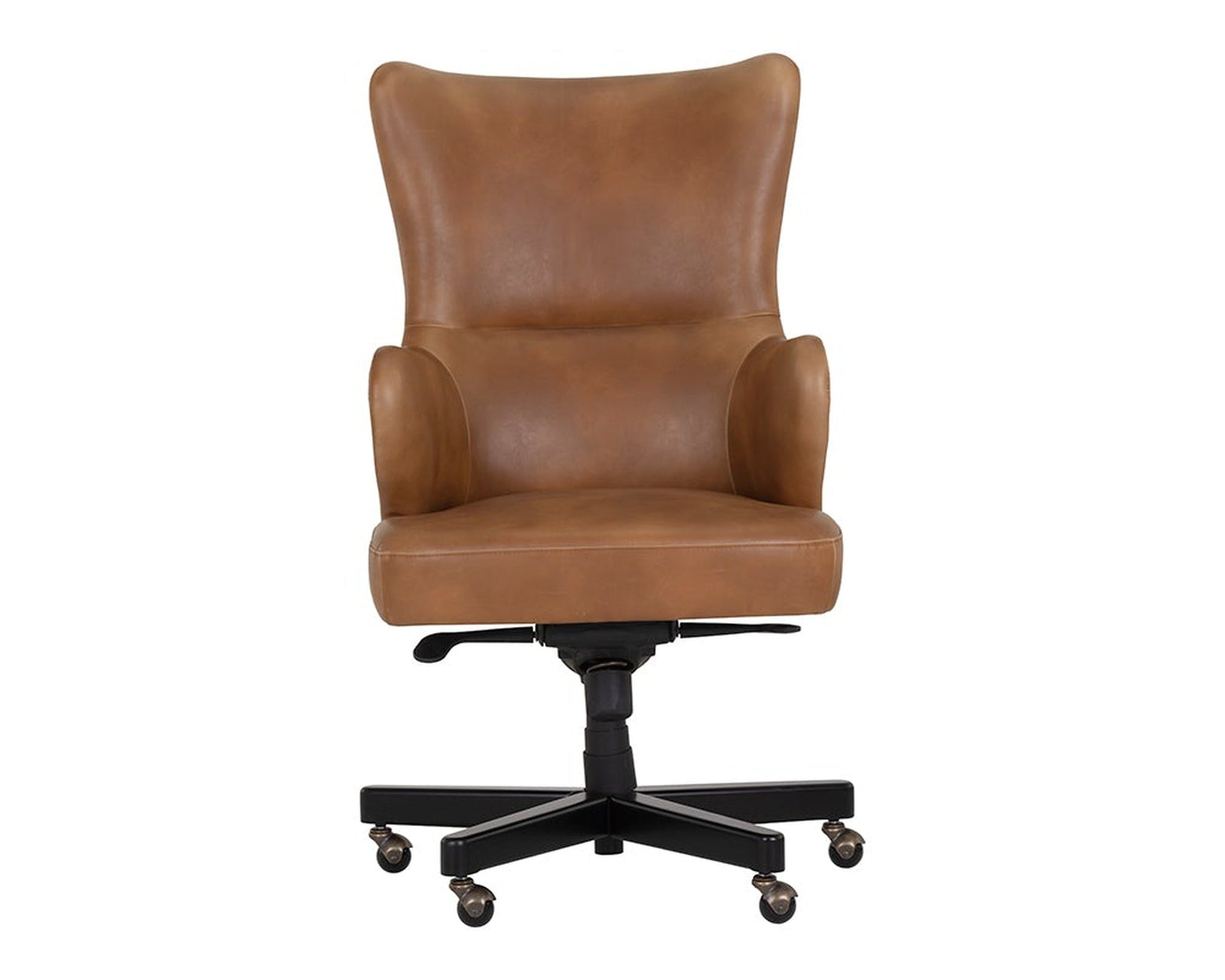 Sunpan Hubert Office Chair - Tobacco Tan