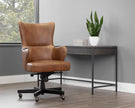Sunpan Hubert Office Chair - Tobacco Tan