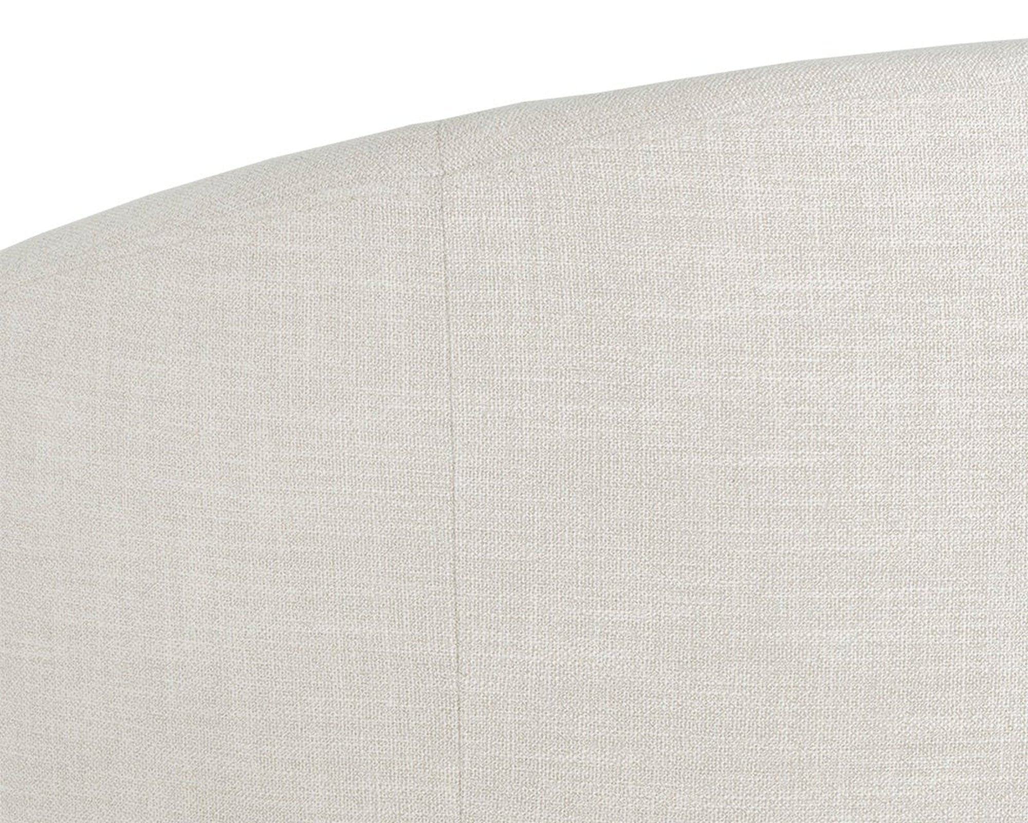 Sunpan Walsh Swivel Lounge Chair - Effie Linen