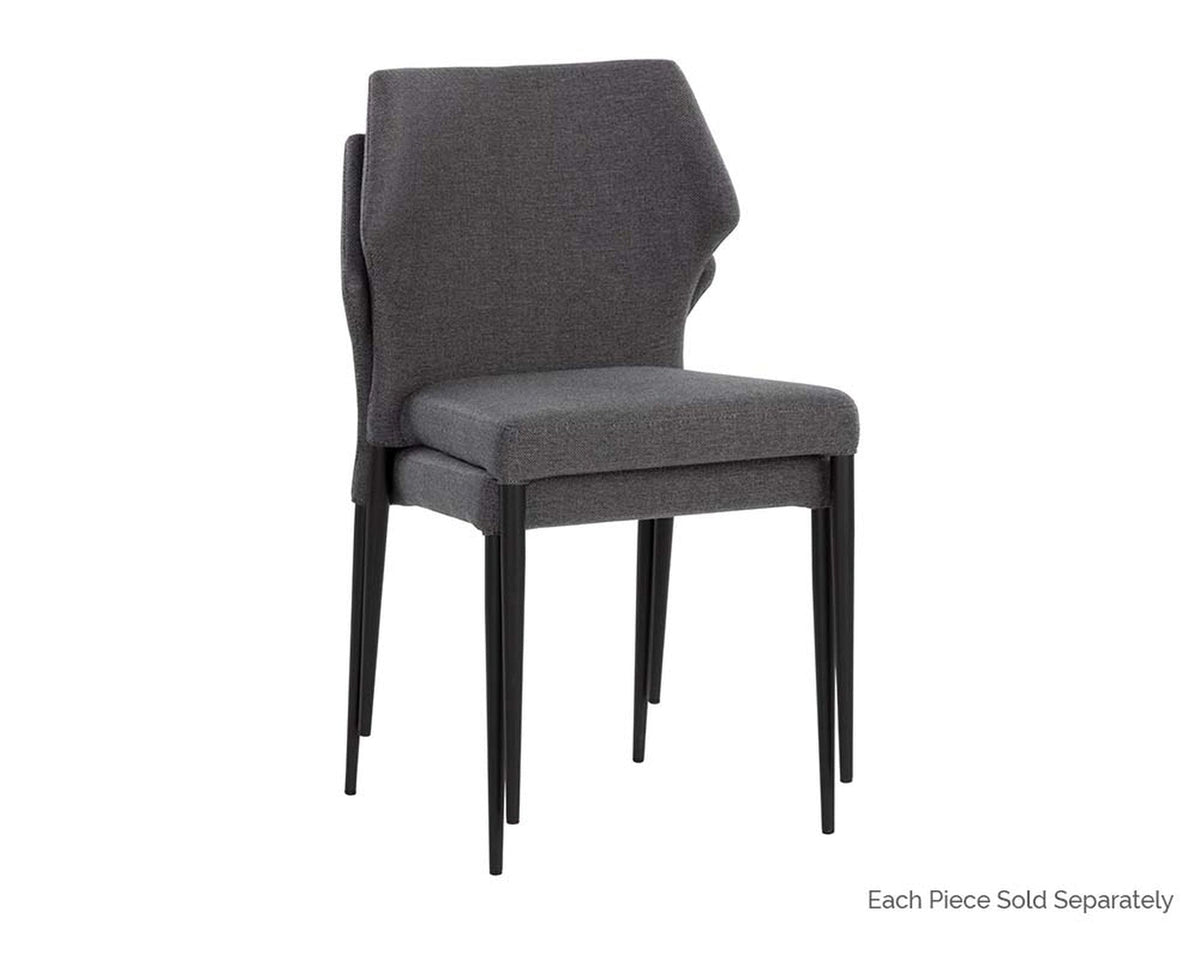Sunpan James Stackable Dining Chair - Set of 2