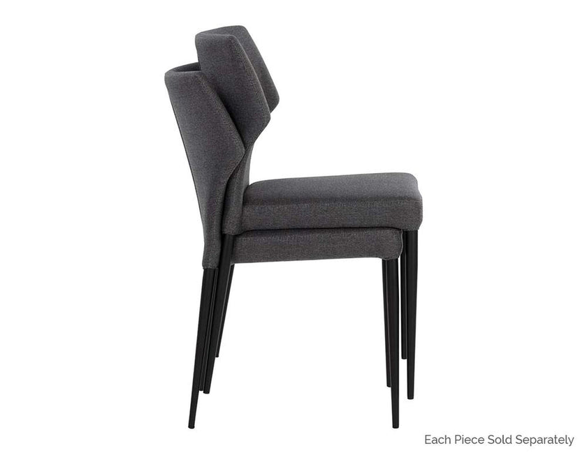 Sunpan James Stackable Dining Chair - Set of 2
