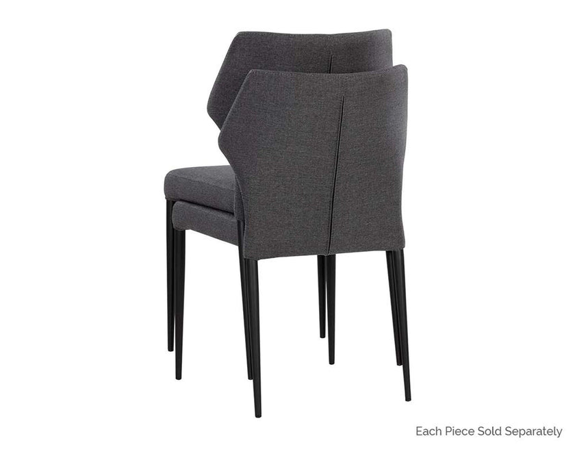 Sunpan James Stackable Dining Chair - Set of 2