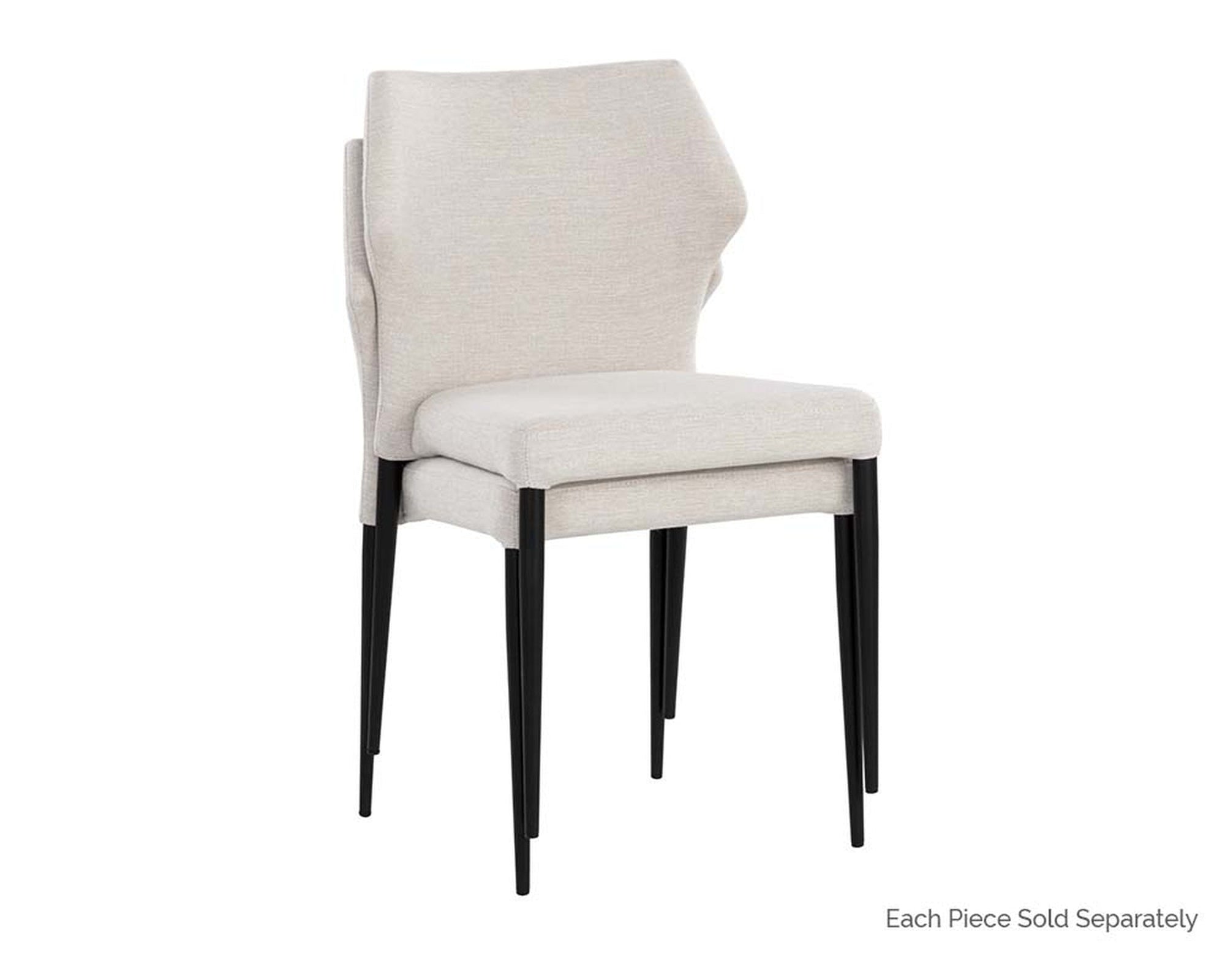 Sunpan James Stackable Dining Chair - Set of 2