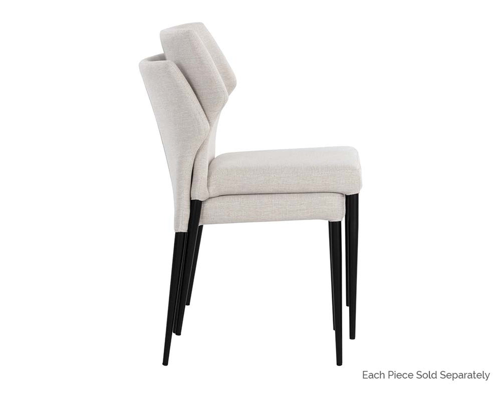Sunpan James Stackable Dining Chair - Set of 2