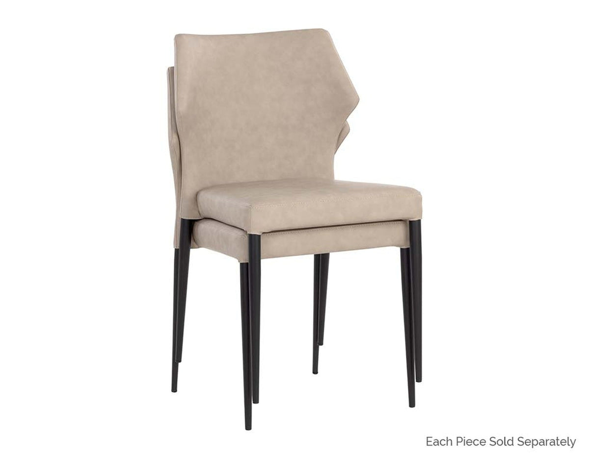 Sunpan James Stackable Dining Chair - Set of 2
