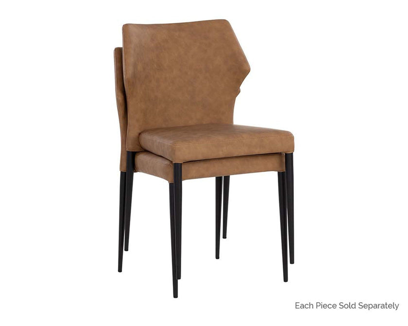 Sunpan James Stackable Dining Chair - Set of 2