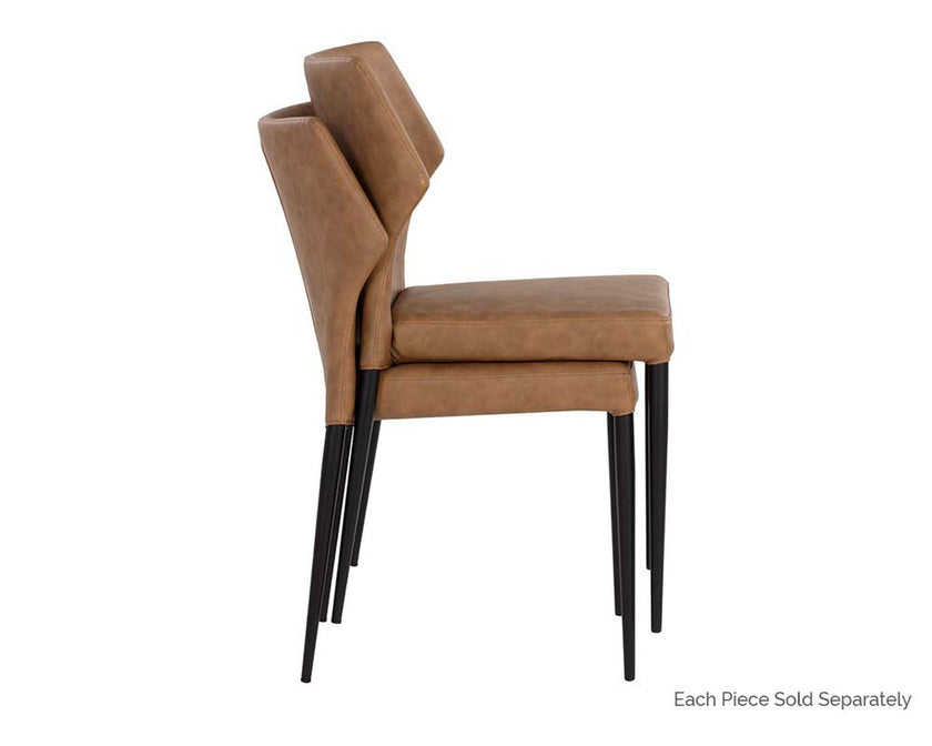 Sunpan James Stackable Dining Chair - Set of 2