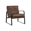 Sunpan Sterling Lounge Chair - Missouri Mahogany Leather Clearance