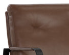 Sunpan Sterling Lounge Chair - Missouri Mahogany Leather Clearance