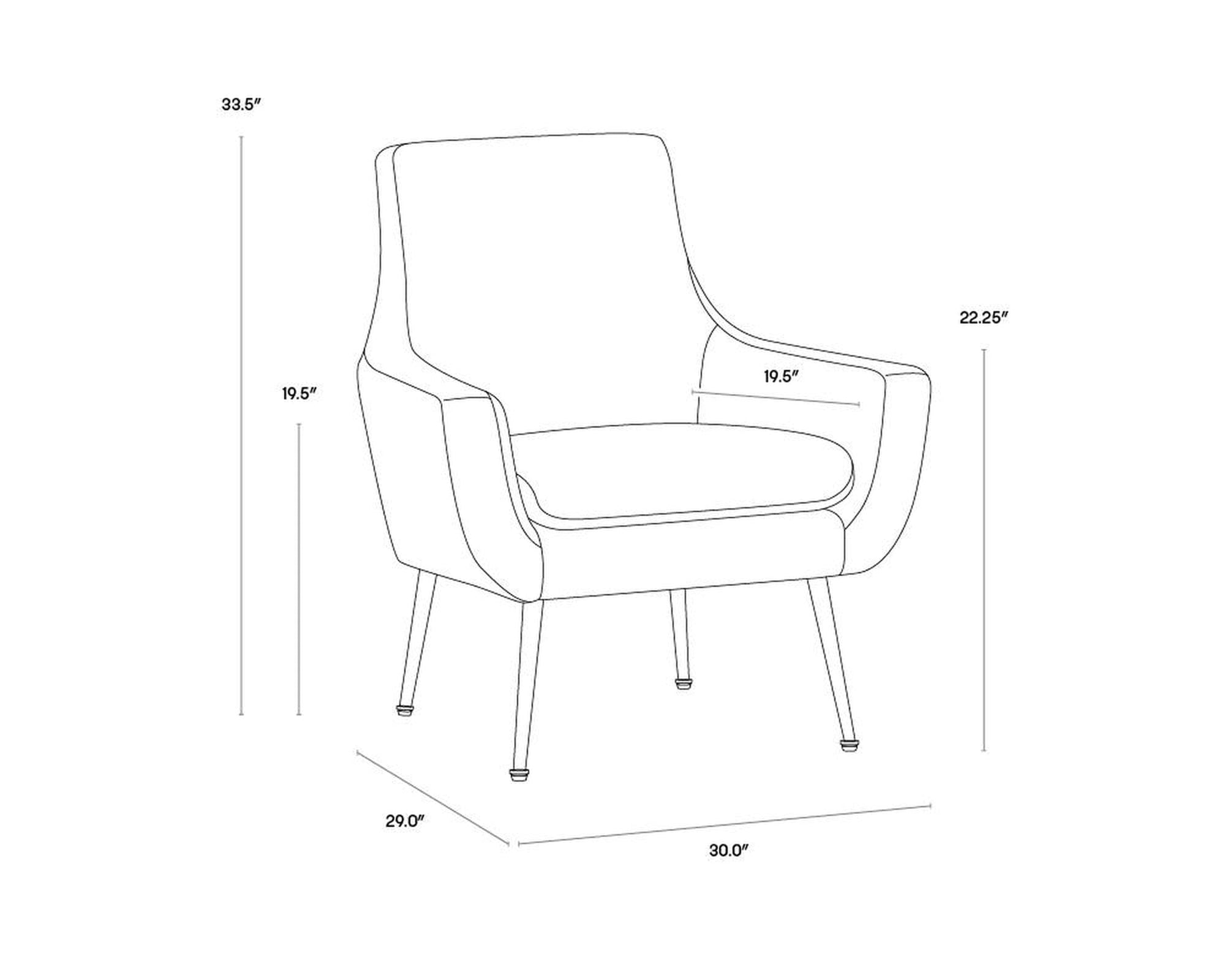 Sunpan Aletta Lounge Chair Clearance