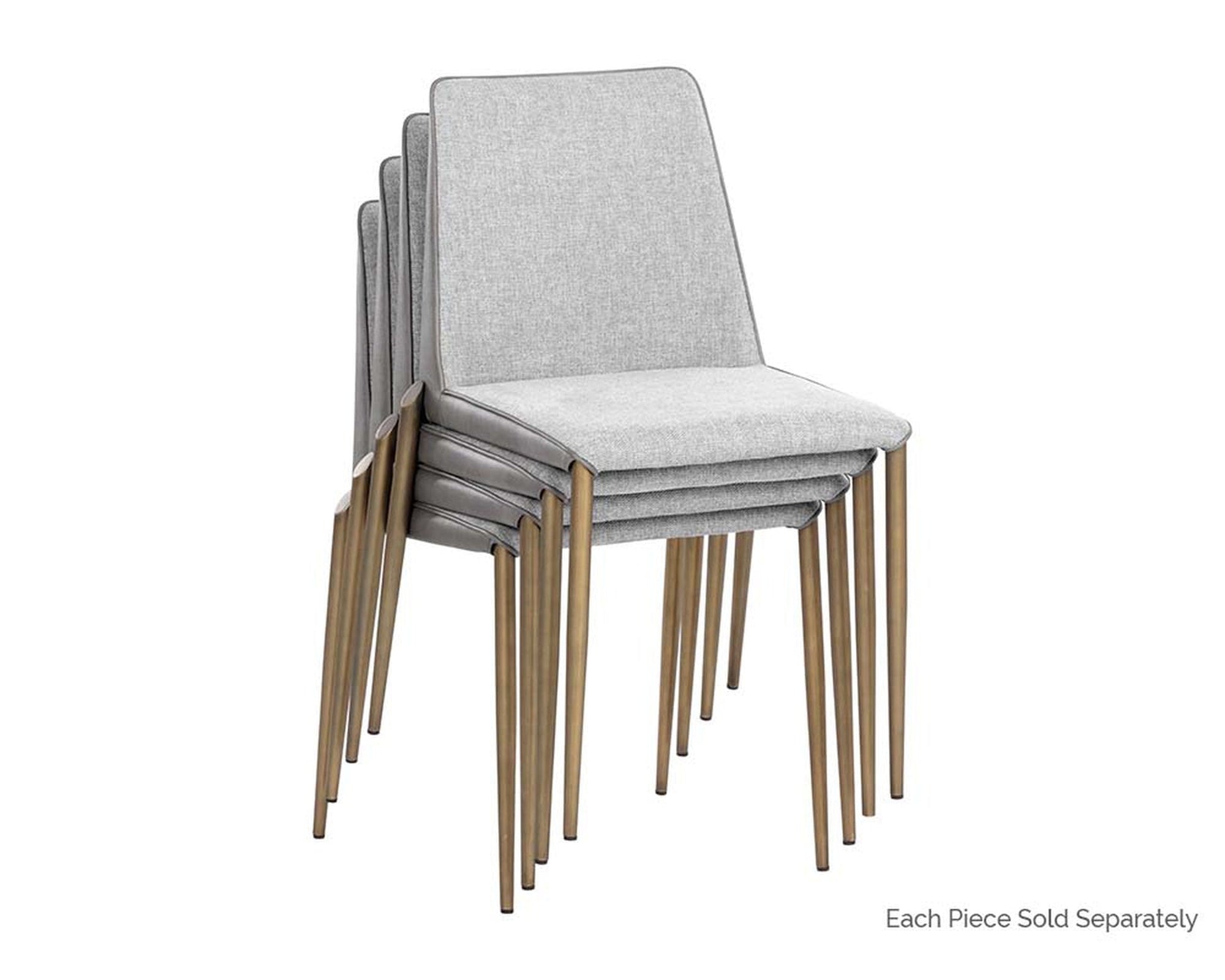 Sunpan Renee Stackable Dining Chair - Set of 2