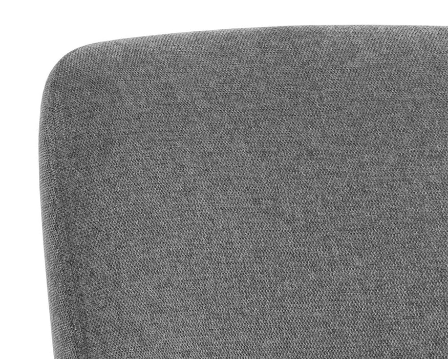 Sunpan Marcela Swivel Lounge Chair - Belfast Koala Grey