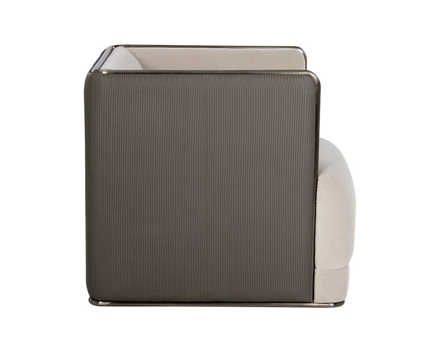 Sunpan Sierra Armchair - Meg Taupe/Porcini Taupe