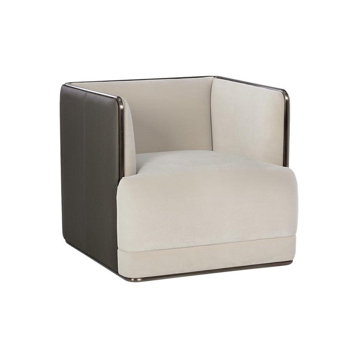 Sunpan Sierra Armchair - Meg Taupe/Porcini Taupe