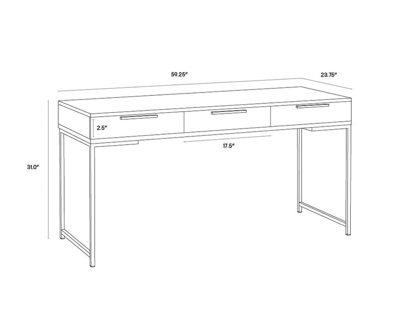 Sunpan Rebel Desk
