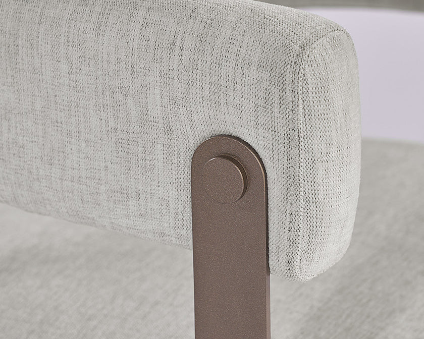 Sunpan Mae Dining Armchair - Ernst Silverstone Clearance