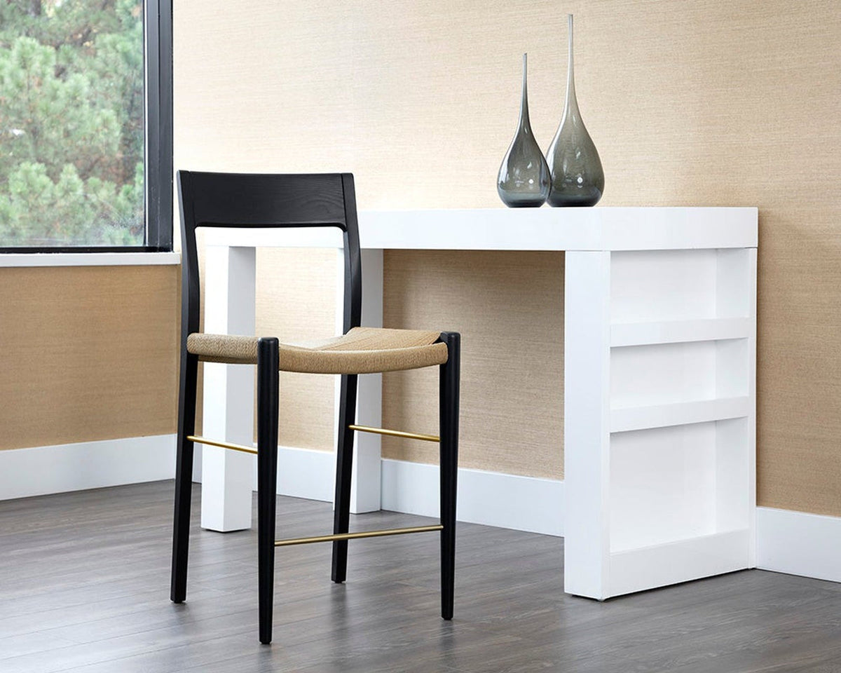 Sunpan Bondi Counter Stool - Black