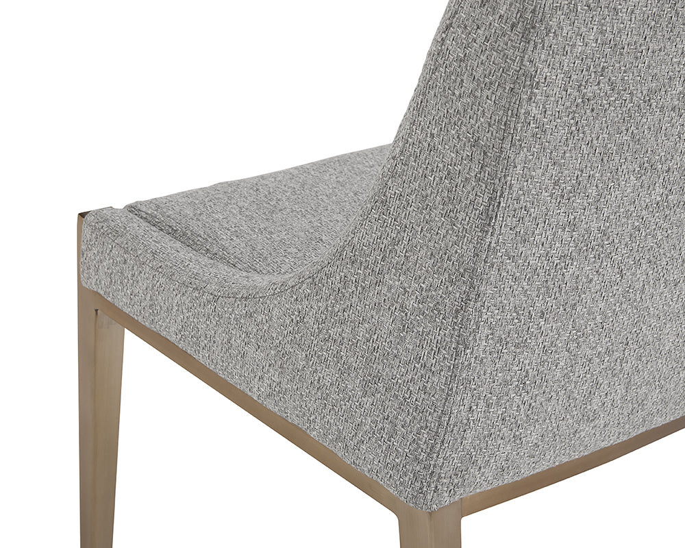 Sunpan Dionne Dining Chair - Monument Pebble
