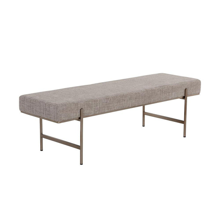 Sunpan Davian Bench - Chacha Limestone