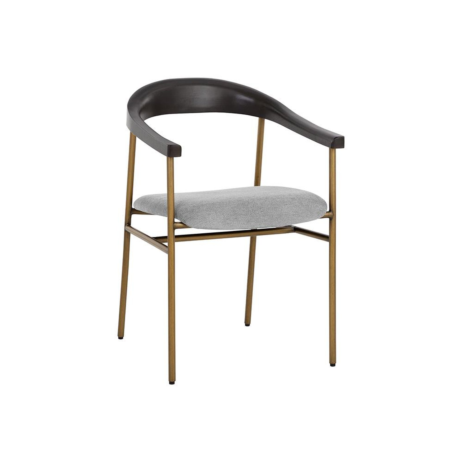 Sunpan Giorgio Dining Armchair - Polo Club Stone DSC