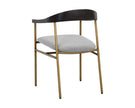 Sunpan Giorgio Dining Armchair - Polo Club Stone DSC