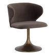 Sunpan Simone Swivel Dining Chair - Meg Ash
