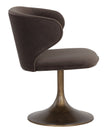 Sunpan Simone Swivel Dining Chair - Meg Ash