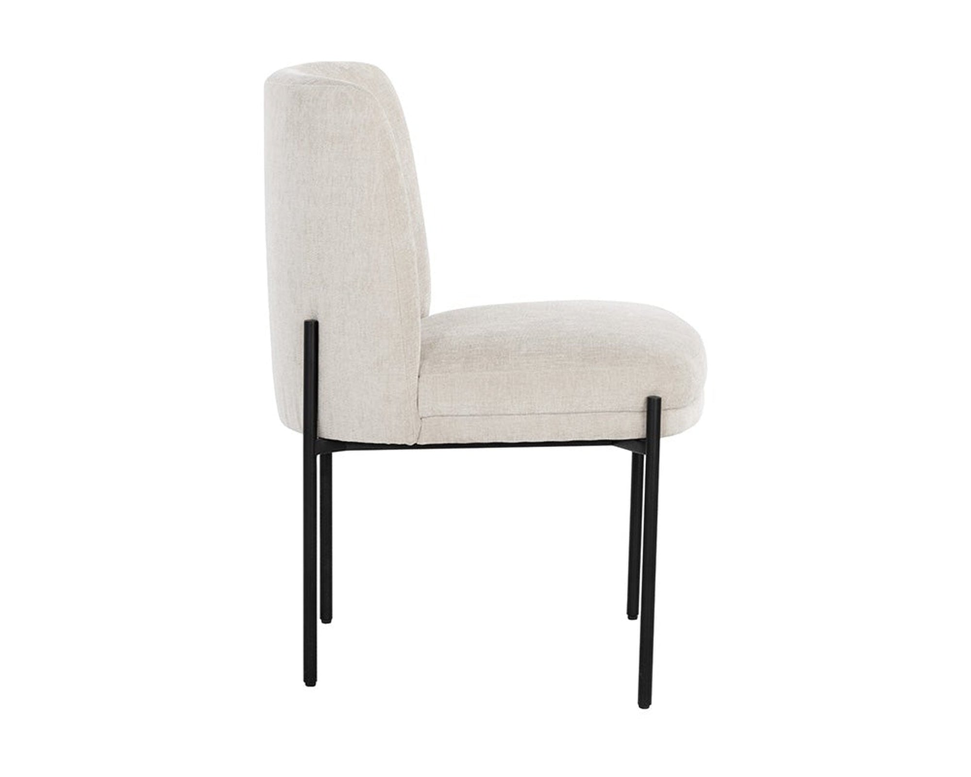 Sunpan Richie Dining Chair - Black - Danny Ivory