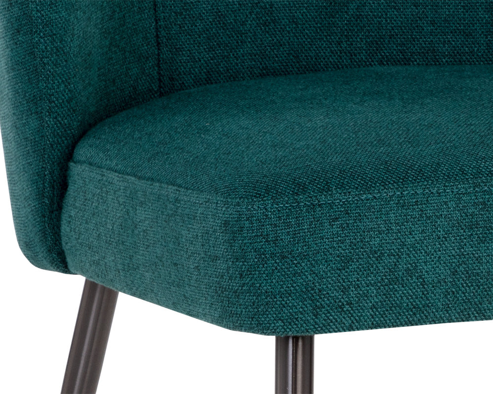 Sunpan Ivana Dining Chair - Soho Teal DSC