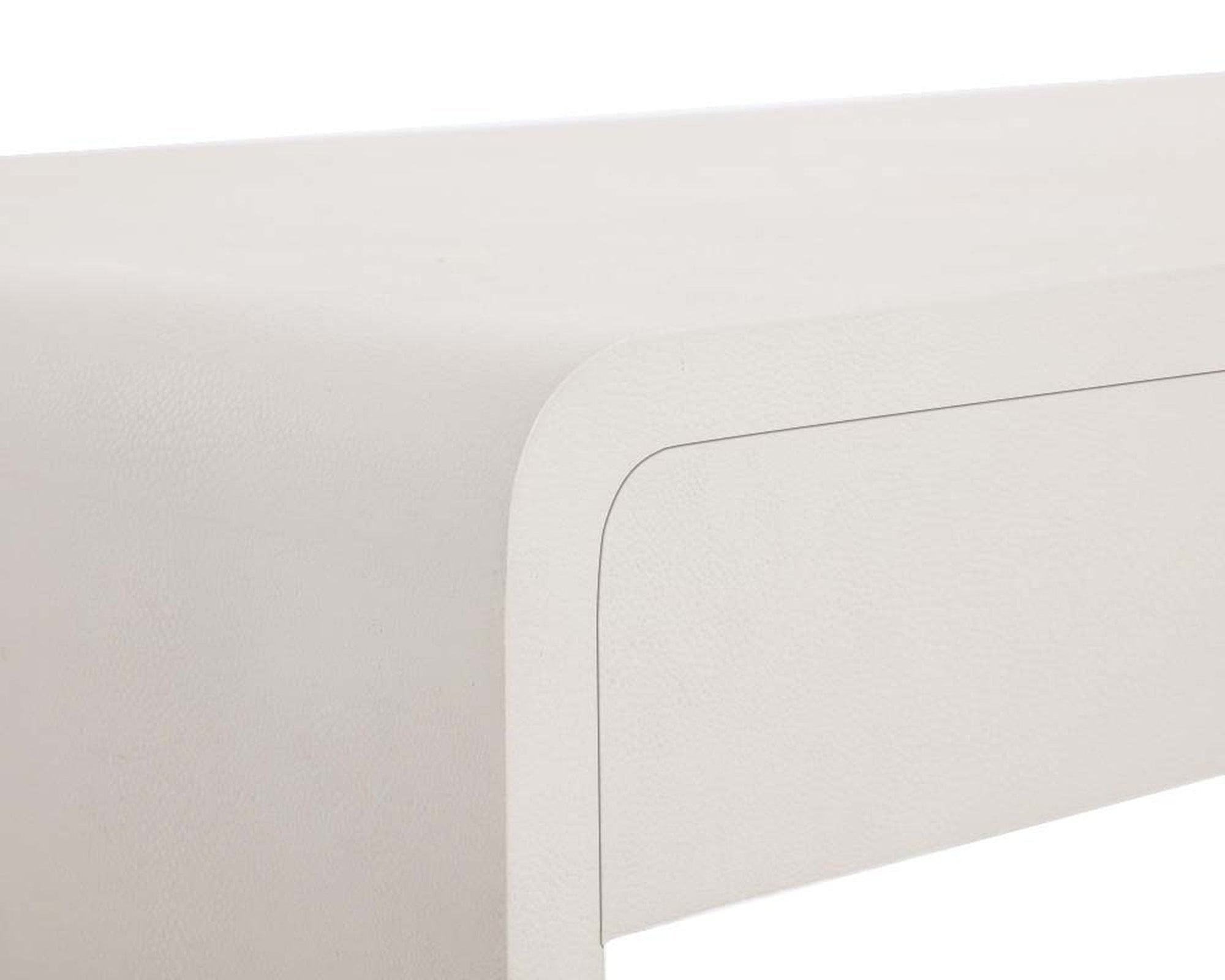 Sunpan Ilona Desk - Oyster Shagreen
