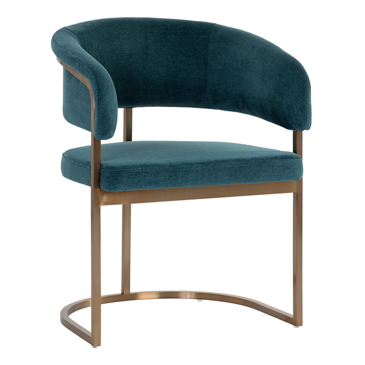 Sunpan Marris Dining Armchair - Gold