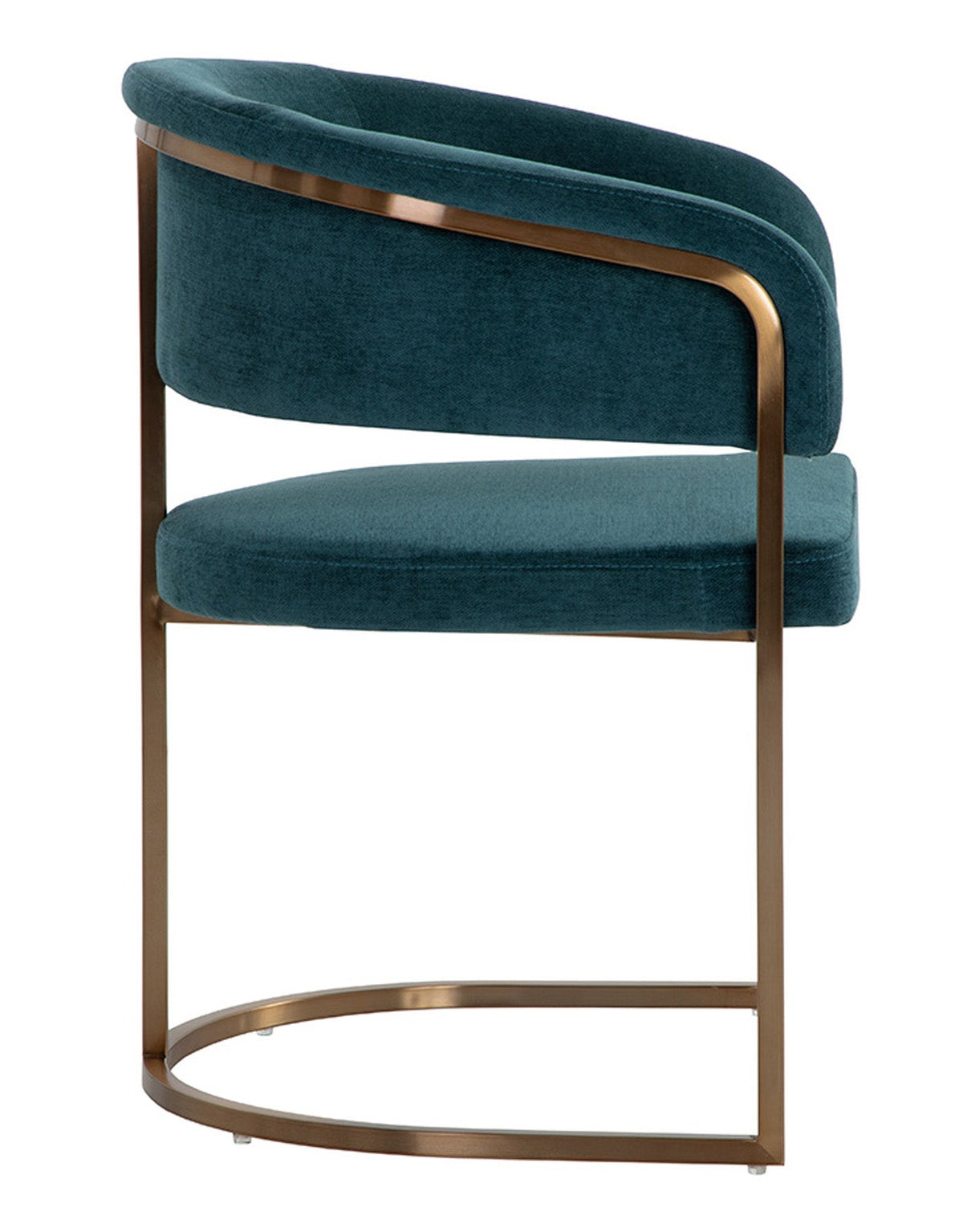 Sunpan Marris Dining Armchair - Gold