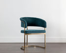 Sunpan Marris Dining Armchair - Gold