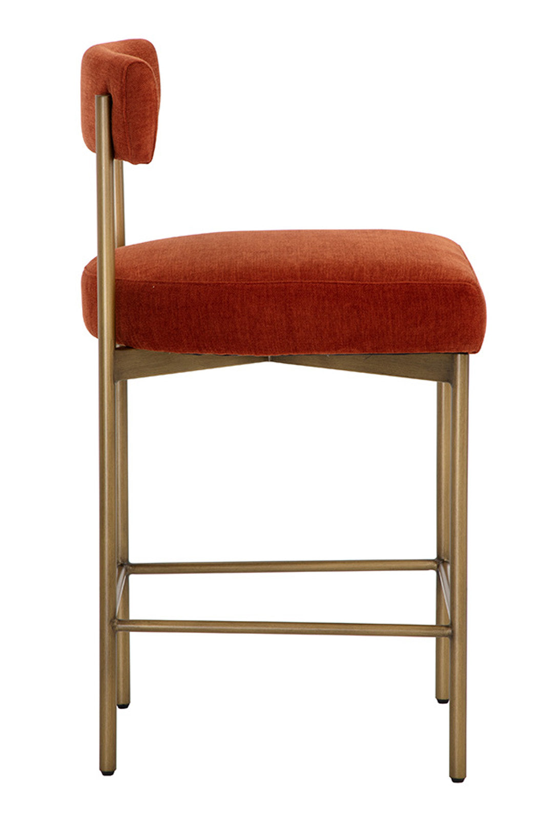 Sunpan Seneca Counter Stool - Antique Brass