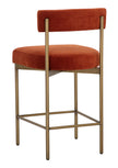 Sunpan Seneca Counter Stool - Antique Brass