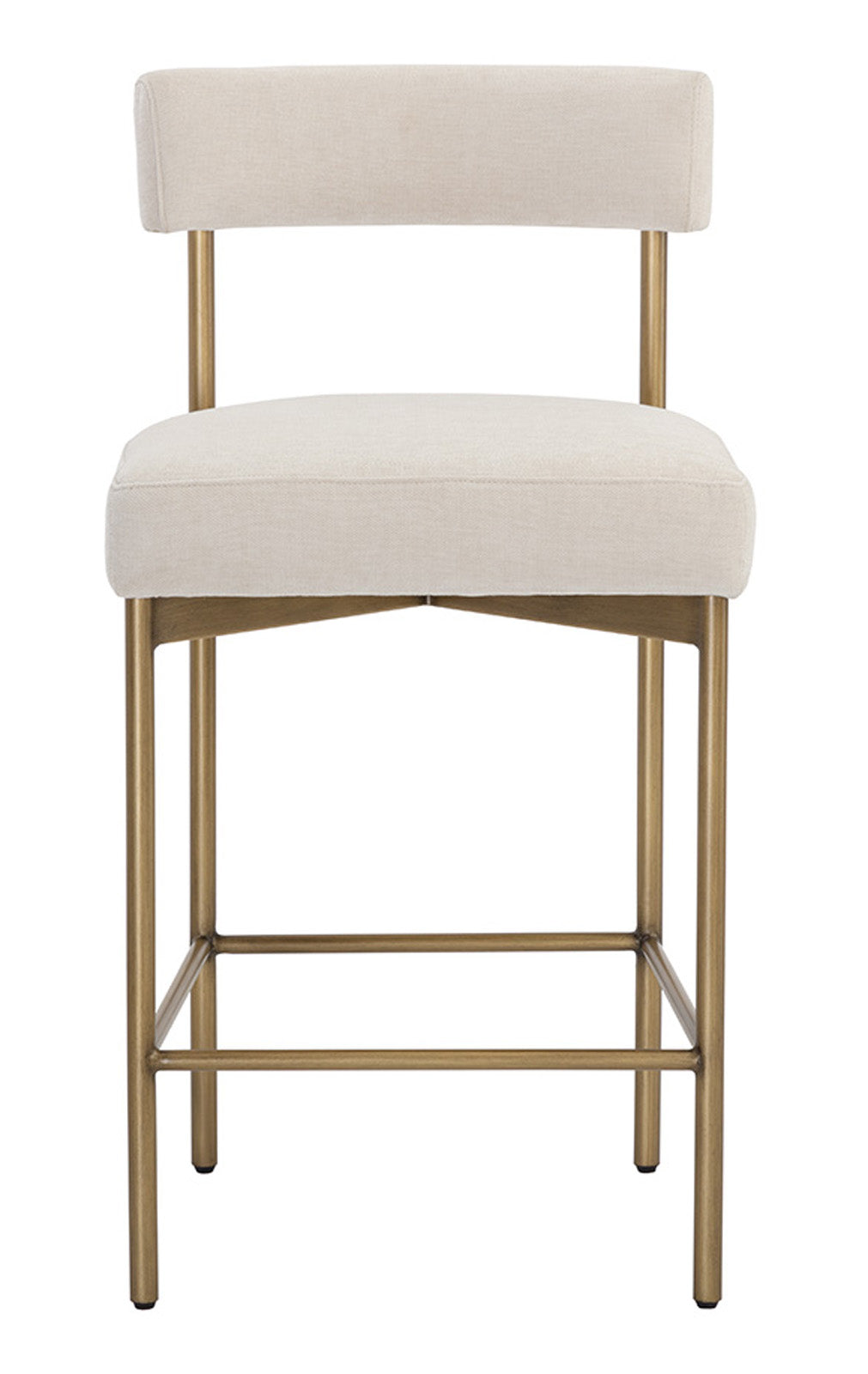 Sunpan Seneca Counter Stool - Antique Brass