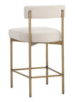 Sunpan Seneca Counter Stool - Antique Brass