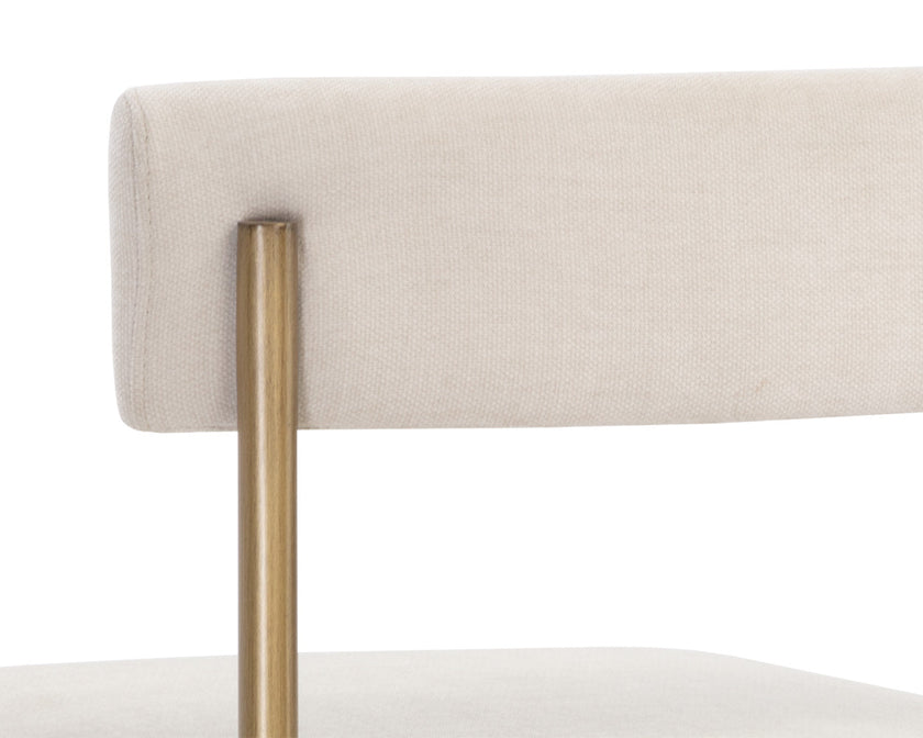 Sunpan Seneca Counter Stool - Antique Brass