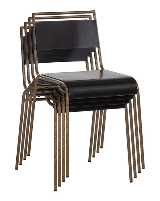 Sunpan Euroa Stackable Dining Chair - Set of 2