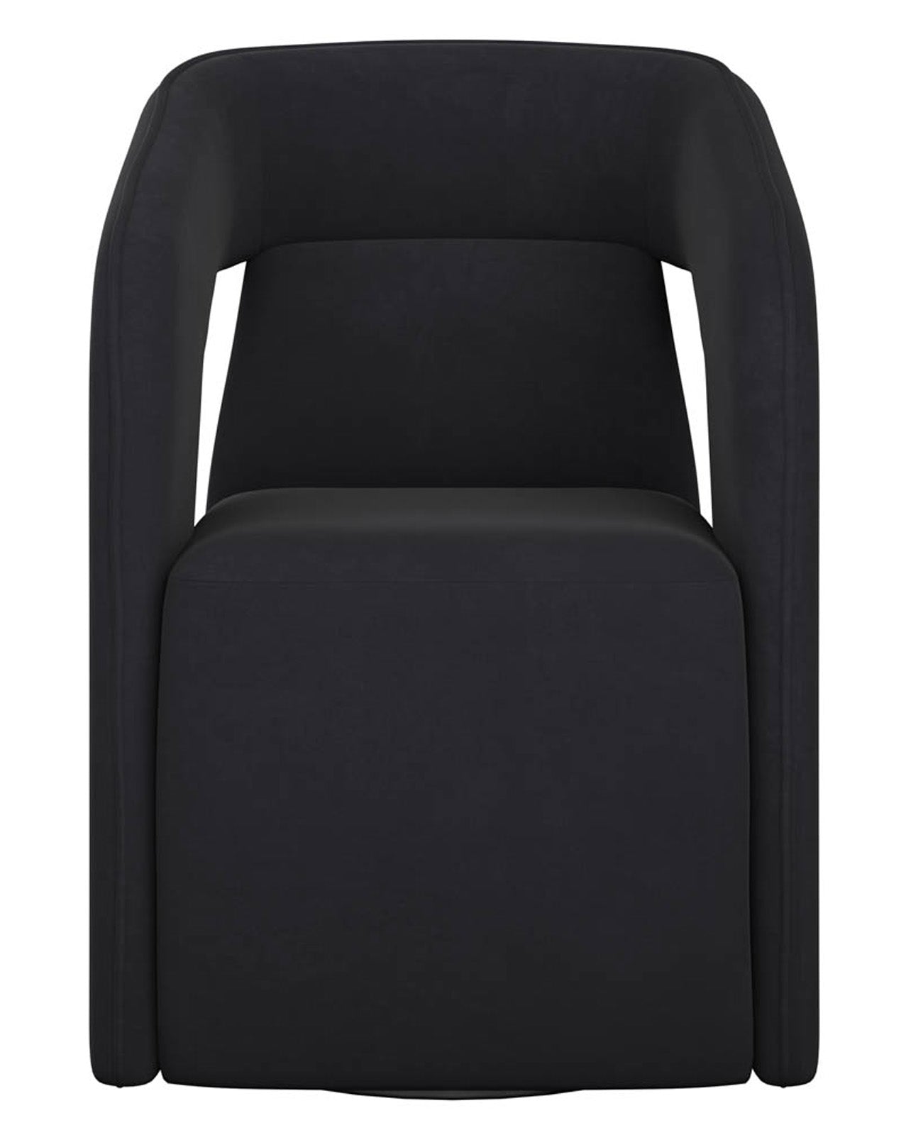 Sunpan Kendrick Wheeled Dining Armchair