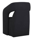 Sunpan Kendrick Wheeled Dining Armchair