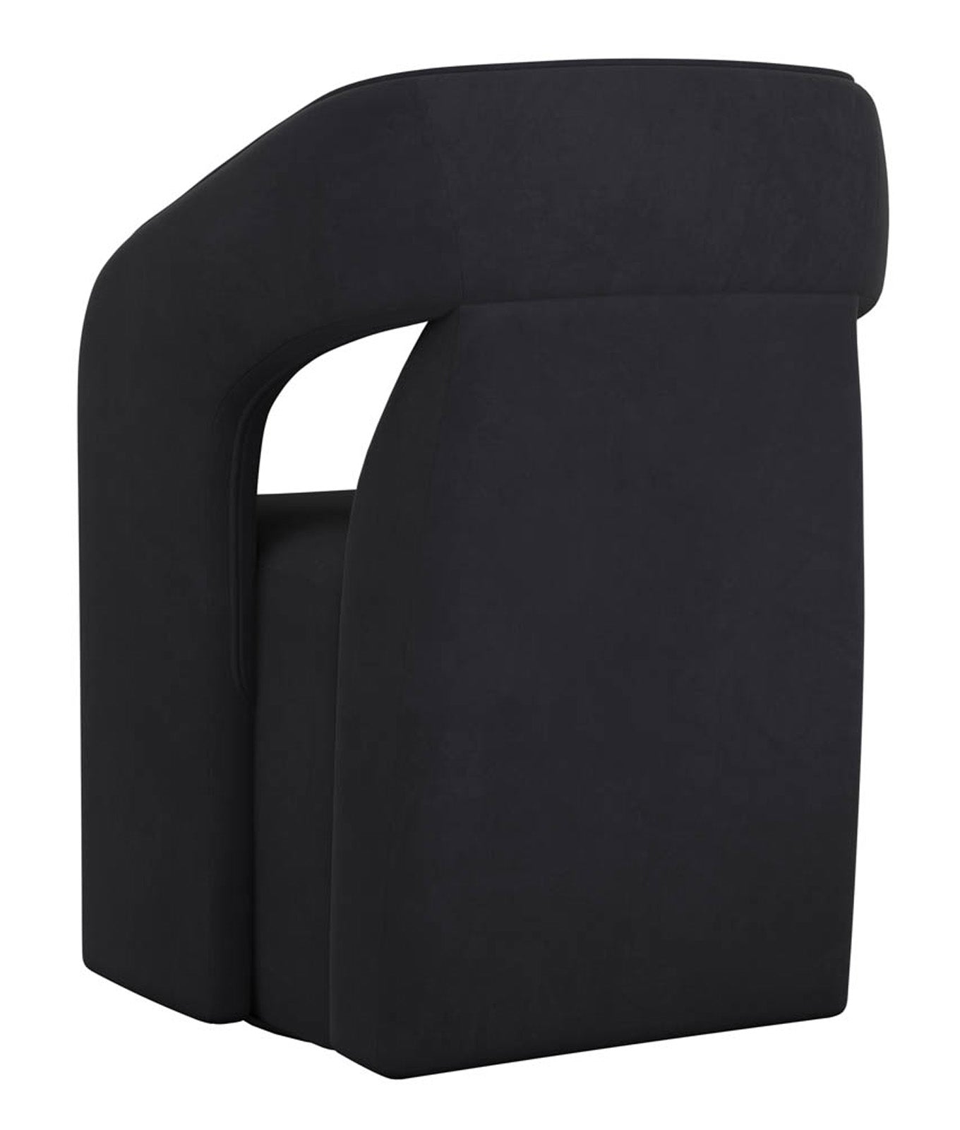 Sunpan Kendrick Wheeled Dining Armchair