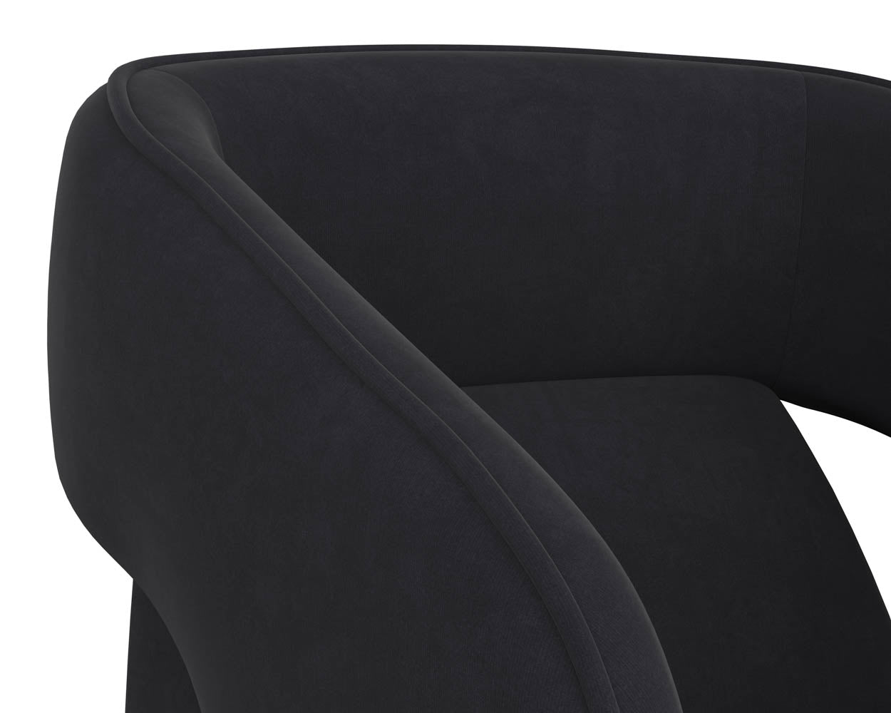 Sunpan Kendrick Wheeled Dining Armchair